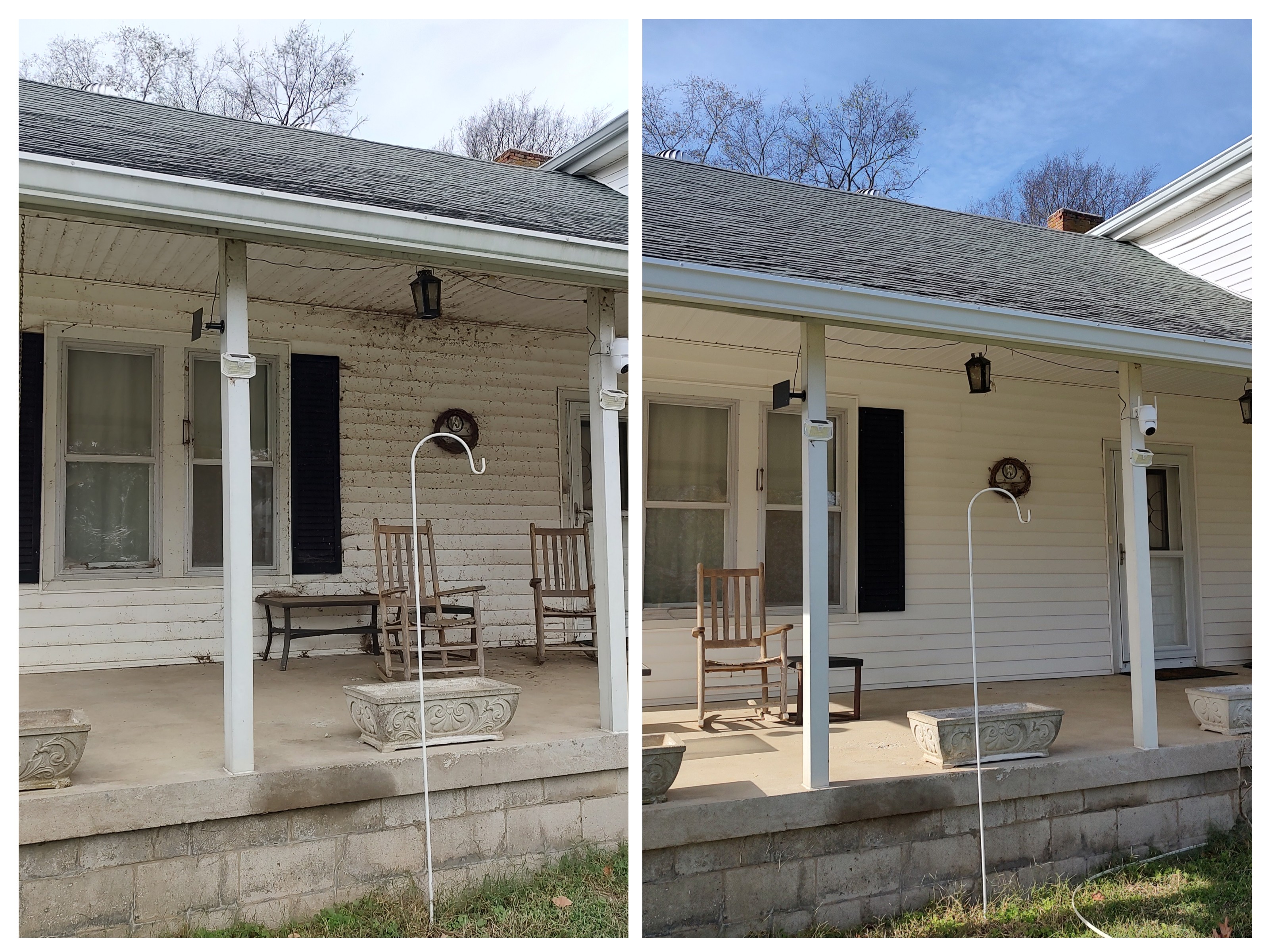 House washing project results